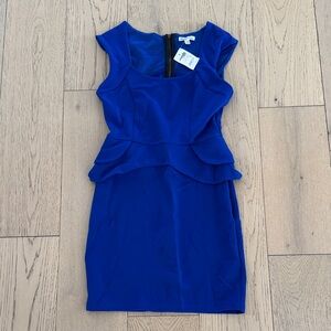 Elegant Blue Women's Dress